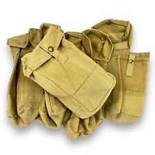WWII British P37 Canvas Ammo Equipment Pouch - Original WW2 Dated Webgear picture