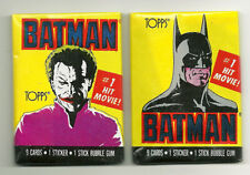 Batman Movie Trading Cards (Topps, 1989) 1 Wax Pack (1st Series)  picture