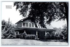 c1940 Exterior View Residence House Trees Brinkley Arkansas AR Unposted Postcard picture