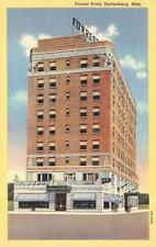 HATTIESBURG, MS Mississippi   FORREST HOTEL  c1940's Curteich Linen Postcard picture