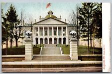 Vtg Augusta Maine ME State Capitol 1910s View Old Antique Postcard picture