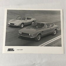 Fiat Dino Coupe and Spider Convertible Factory Press Photo Photograph picture
