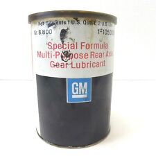 VINTAGE SPECIAL FORMULA MULTI-PURPOSE REAR AXLE GEAR LUBRICANT USED GM#1050081 picture