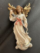 PEMA NATIVITY GLORIA ANGEL WOODCARVING ~2.5” Val Gardena, Italy picture