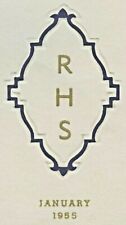 birmingham AL ramsay high school @ Five Points, 1955 Graduation Program, ALABAMA picture