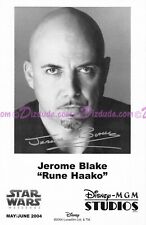 Disney Star Wars Weekends 2004 Jerome Blake Pre-Signed Photo Rune Haako picture