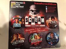 New SDCC 2019 Exclusive Shout Scream Factory 5-Pin Set IN HAND picture