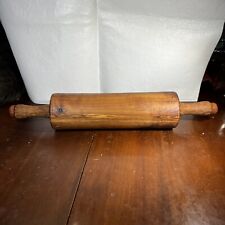 Vintage Solid Wood 15” Rolling Pin Rustic Farmhouse Kitchen Primitive picture