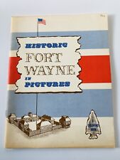 Historic Fort Wayne In Pictures Coloring Book 1967 Historical Society Vintage picture