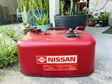 VINTAGE NISSAN GASOLINE CAN 6.0 Gallon OUTBOARD BOAT MOTOR GAS FUEL TANK #FG24B picture