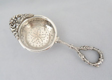 Vintage Silver Plate Tea Strainer with Handle picture