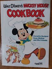 Walt Disney's Mickey Mouse Cookbook Softcover 1975 Paperback picture
