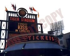 June 1996 KISS Reunion Tour Concert at Tiger Stadium In Detroit 8x10 Photo picture
