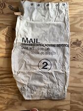 POST OFFICE ADVERTISING~US 2000 CANVAS~MAIL SACK BAG~USPS 40