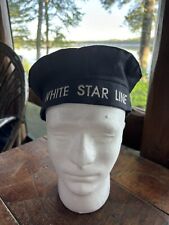 white star line rms titanic Crew Hat 1997 Prototype  Extremely Rare picture