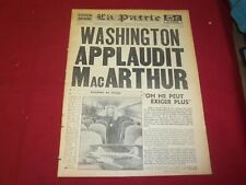 1945 SEP 22 LA PATRIE NEWSPAPER - FRENCH- WASHINGTON APPLAUDIT MACARTHUR-FR 1888 picture