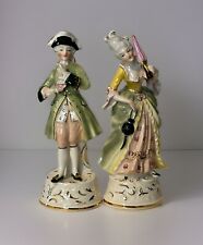 Vintage Coventry Ware Colonial Couple Figurine -  1940's 5039A 5040A picture