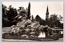 Bern Switzerland Universal Post Monument Scenery VINTAGE RPPC Postcard picture