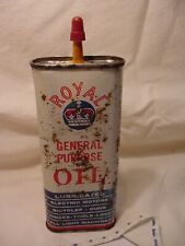 Vintage Royal 4 oz. General Purpose Oil Can Richman Chemical Chicago picture