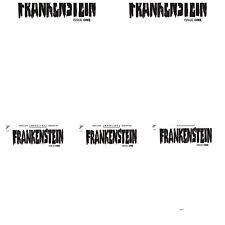 5 Pack Universal Monsters Frankenstein #1 Blank Sketch PRESALE 8/28 Image Comic picture
