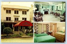 St Petersburg Florida FL Postcard Hillcrest Hotel Multiview 1960 Vintage Antique picture