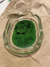 Vintage Glass Friendly Cleaners & Laundry 714 Broadway Dexter, Missouri Ashtray picture