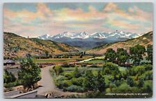 Kansas Atchison Topeka and Santa Fe Road Vintage Postcard picture