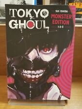Tokyo Ghoul Monster Edition Volume Vol 1 1-2-3 Sui Ishida English Manga OOP picture