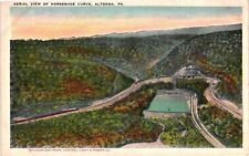 Vintage Postcard- Horseshoe Curve, Altoona, PA Early 1900s picture