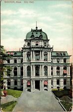 Boston Massachusetts  City Hall Vintage Postcard Divided Back (c. 1907-1915) picture