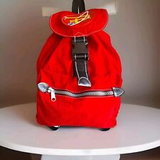 Disney Red Waterproof Backpack Drawstring Space Slouch Bag picture