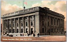 Federal Building Salt Lake City Utah UT Historical Landmark Postcard picture