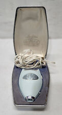 Vintage 1960's Lady Sunbeam Womens Electric Blue Razor w/ Case Tested picture
