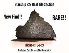 SpaceX Starship S29 Flight 4 MEGA RARE Thermal Heat Tile Section NEW FIND 6/6/24 picture