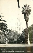 1940s California Los Angeles Guarantee Bldg RPPC Photo Postcard  22-11115 picture