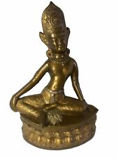 VTG Tibet Buddhism 20” Bronze Enlightenment Goddess Buddha Statue picture