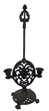 Wrought Iron Two Arm Candelabra Candle Holder 23