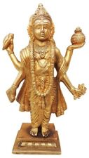 Brass Showpiece Dhanvantri Ji Statue picture