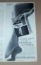 1966 print ad -Primrose Nylons stockings Woolworth's hosiery vintage Advertising picture