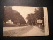 Cornish, ME, Maple Street, sepia and pre 1906 card, excellent  condition picture