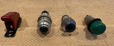 Vintage WWII-WW2 Military Aircraft Cockpit Toggle and Others--Lot of 6 picture