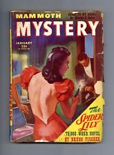 Mammoth Mystery Pulp Jan 1946 Vol. 2 #1 GD picture