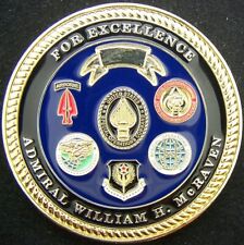 USSOCOM SOCOM Commander Admiral William H. McRaven Challenge Coin picture