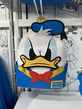 NWT Loungefly Donald Duck 90t Anniversary Color Changing Loungefly Mini Backpack picture