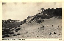 Sand Dunes, Grand Haven Michigan Vintage Postcard picture