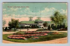 Denver CO, Pavilion At City Park, Colorado c1915 Vintage Postcard picture