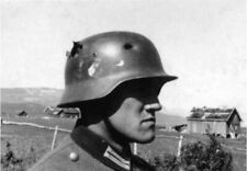 Lucky German Soldier on the Eastern Front WW2  Re-Print 4x6 #0000 picture