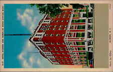 Postcard: H-17 HOTEL HICKORY AND TOWER OF RADIO STATION WHKY. 7 88 8 H picture