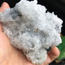 194g Natural Milk White Quartz Crystal Cluster Mineral Specimen From China picture