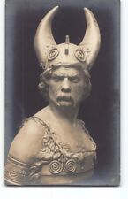 Wagner Opera Loki-Horned Centaur Antiq. German RPPC Postcard Man Gay Beefcake-P3 picture